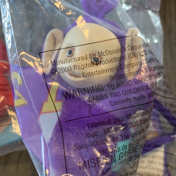 McDonald’s Teletubbies toys - Po and Tinky Winky - Picture 3 of 4